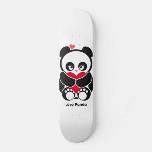 Love Panda Mini Skateboard