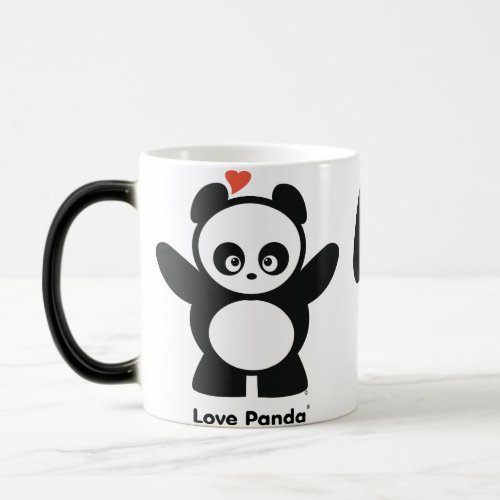 Love Panda Morphing Mug