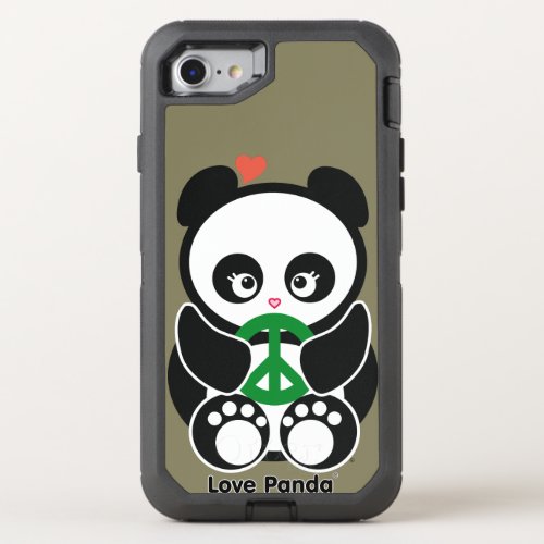 Love Panda OtterBox Defender iPhone SE87 Case