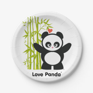 Love Panda® Paper Plates