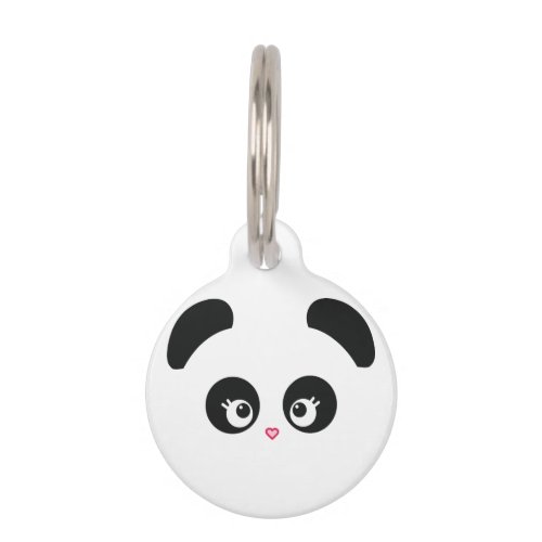 Love Panda Pet ID Tag