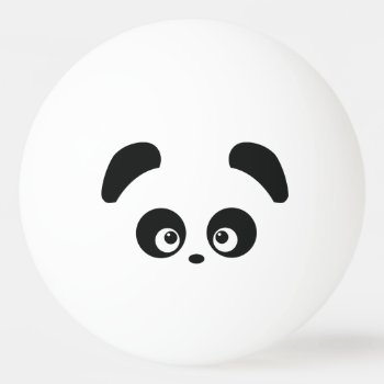 Love Panda® Ping Pong Ball by CUTEbrandsGIFTS at Zazzle