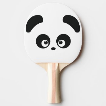 Love Panda® Ping Pong Paddle by CUTEbrandsGIFTS at Zazzle