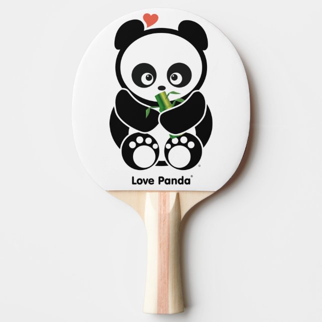 Love Panda® Ping-Pong Paddle (Front)