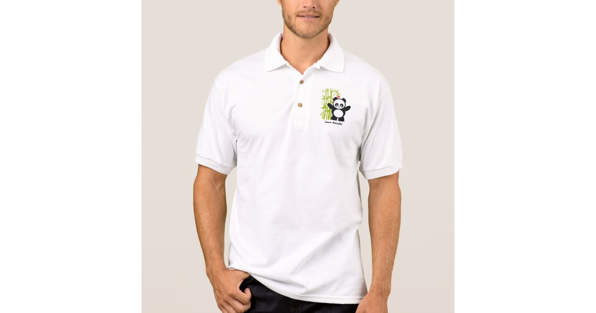 panda polo shirt