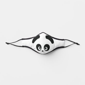 Love Panda® Premium Face Mask by CUTEbrandsAPPAREL at Zazzle