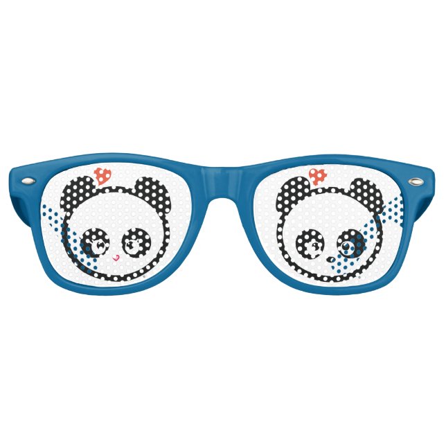 Love Panda® Retro Sunglasses (Front)