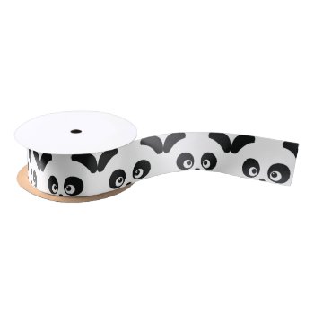 Love Panda® Satin Ribbon by CUTEbrandsGIFTS at Zazzle