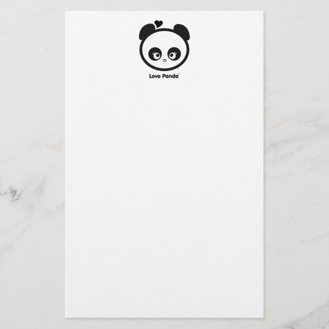 Love Panda® Stationery (Front)