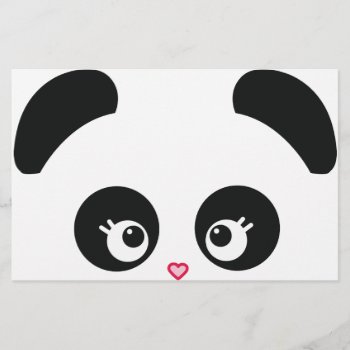 Love Panda® Stationery by CUTEbrandsOFFICE at Zazzle