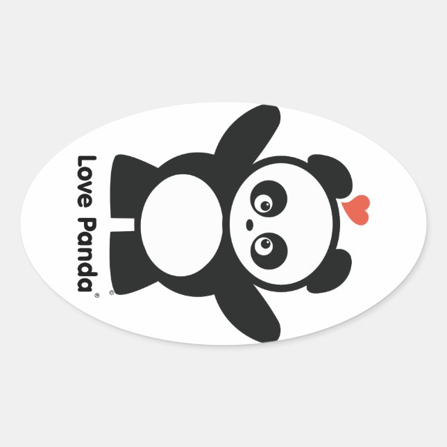 Love Panda® Sticker (Front)