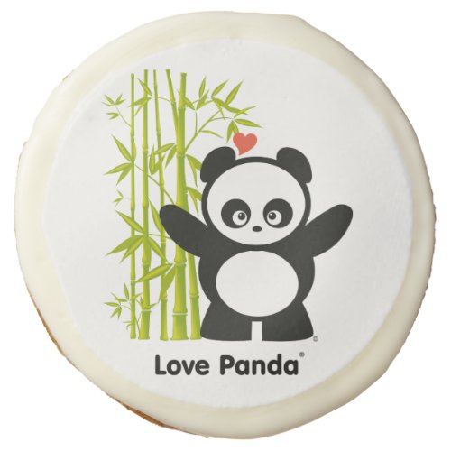 Love Panda Sugar Cookie