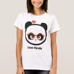 Love Panda&#174; T-shirt at Zazzle