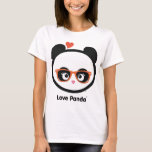Love Panda® T-Shirt<br><div class="desc">Love Panda® apparel product from Cute Brands. For more information on Love Panda® check us out at CUTEandHAPPY.com</div>