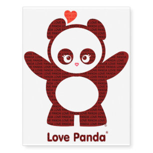 Love Panda® Temporary Tattoos