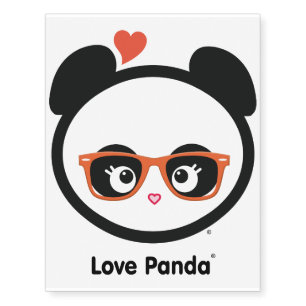 Love Panda® Temporary Tattoos