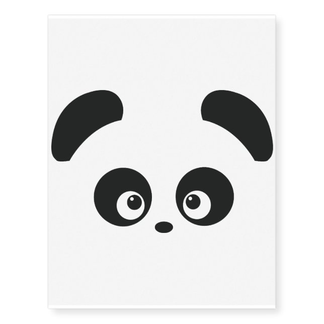 Love Panda® Temporary Tattoos (Front)