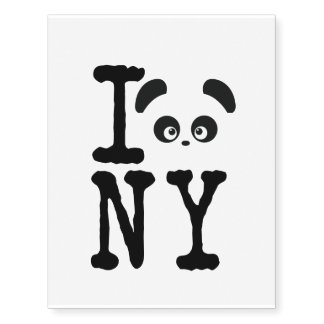Love Panda® Temporary Tattoos