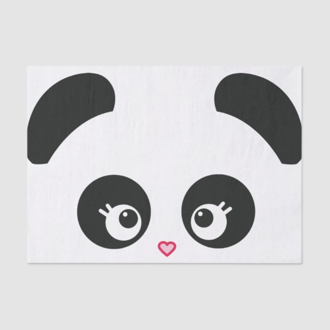 Love Panda® Tissue Paper (Front)