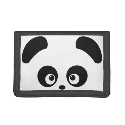 Love Panda Tri_fold Wallet