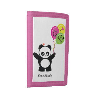 Love Panda® Tri-fold Wallet