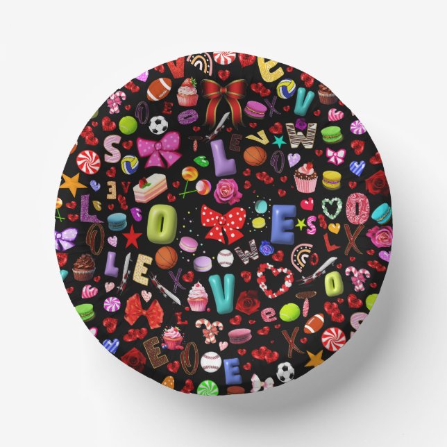 Love Paper Bowls (Front)