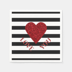 Love Paper Napkins