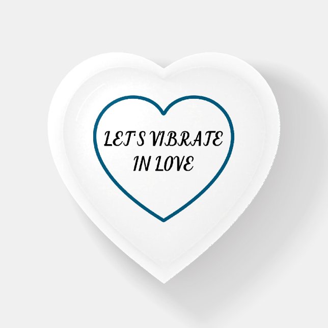 Love Paperweight (Front)