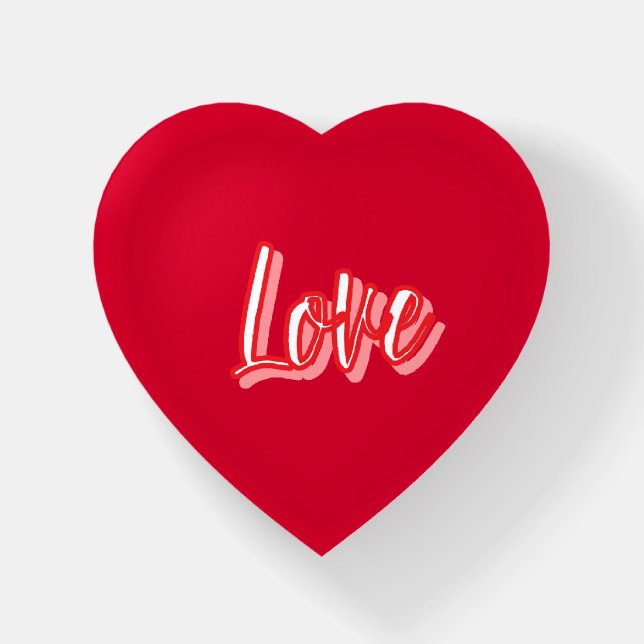 Love Paperweight (Front)