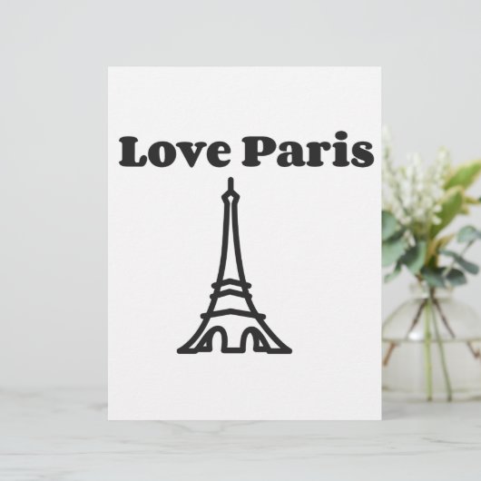 Love Paris (Standing Front)