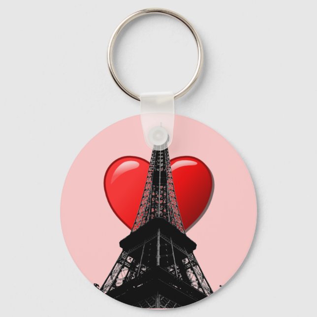 Love Paris Keychain (Front)