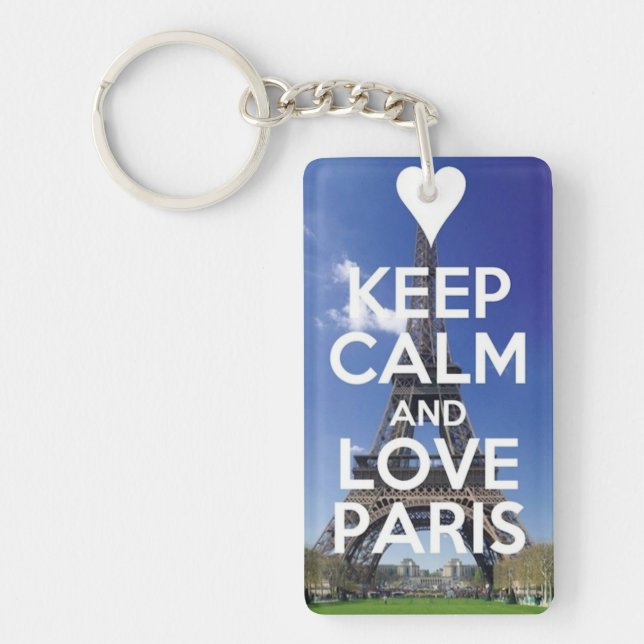 Love Paris Keychain (Front)