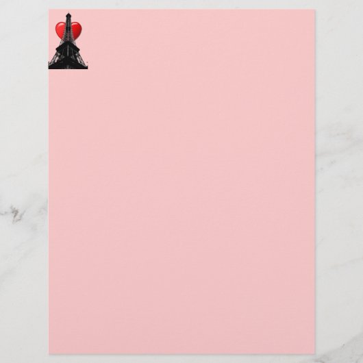 Love Paris Letterhead (Front)