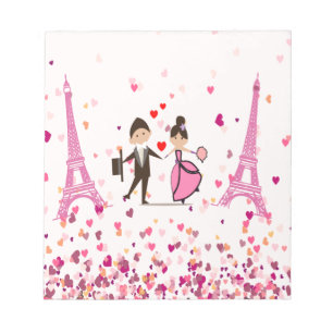 LOVE PARIS NOTEPAD