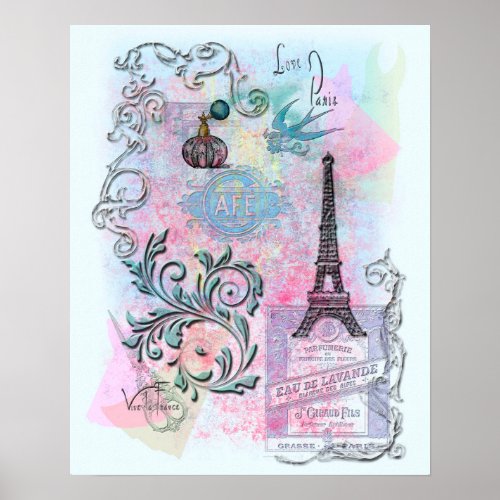 Love Paris Poster