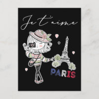 Love Paris Theme Women France Girls Eiffel Tower
