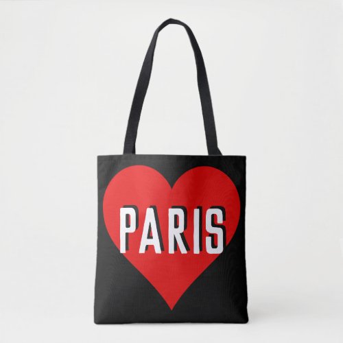 Love Paris Tote Bag