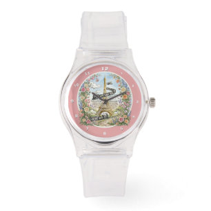 Love Paris Watch, Eiffel Tower, French Art Watch