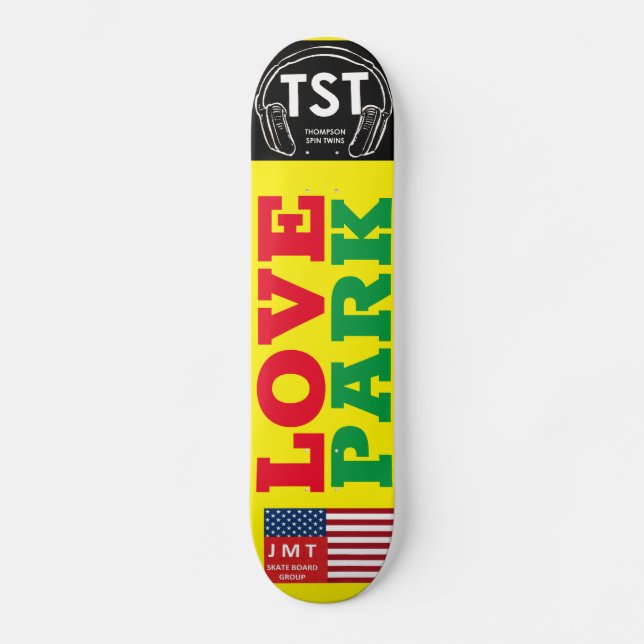 LOVE PARK  OFFICIAL Skateboard (Front)