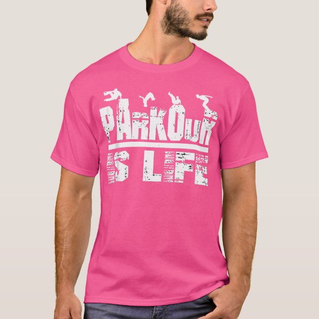 Love Parkour Boys Shirt Parkour Lovers For Men And (Front)