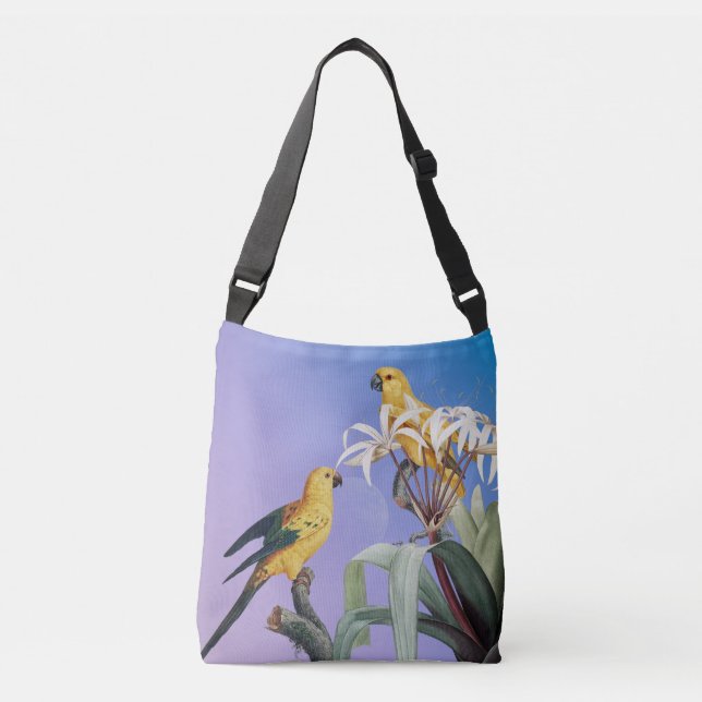 Love parrot crossbody bag  (Front)