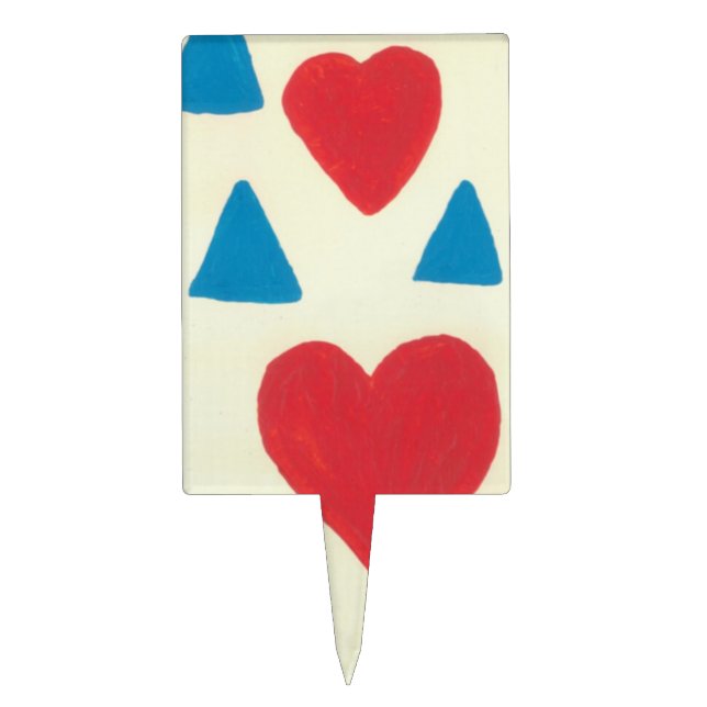 Love Path Cake Pick (Front)