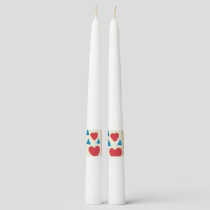 Love Path Pair of Taper Candles