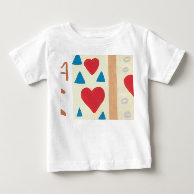 Love Path Toddler Ruffle Dress Baby T-Shirt (Front)