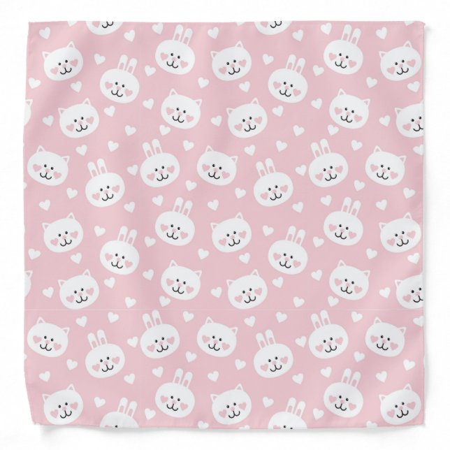 Love Pattern 2 Bandana (Front)