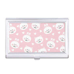 Love Pattern 2 Case For Business Cards