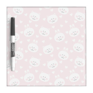 Love Pattern 2 Dry Erase Board