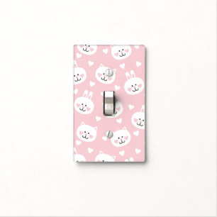 Love Pattern 2 Light Switch Cover