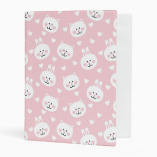 Love Pattern 2 Mini Binder
