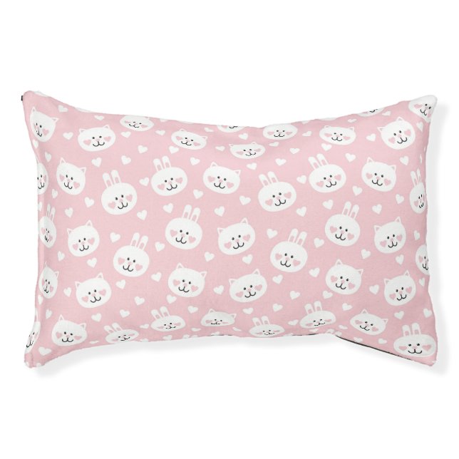 Love Pattern 2 Pet Bed (Front)